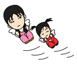 Big sister and Little sister sticker #6045604