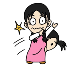 Big sister and Little sister sticker #6045610