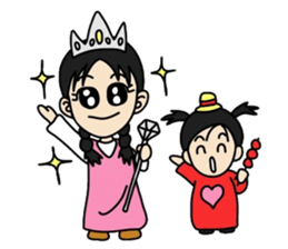 Big sister and Little sister sticker #6045611