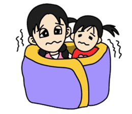 Big sister and Little sister sticker #6045613