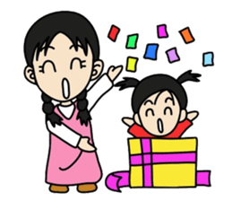 Big sister and Little sister sticker #6045625