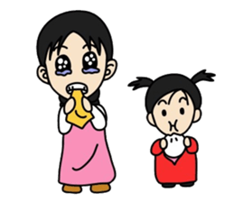 Big sister and Little sister sticker #6045627