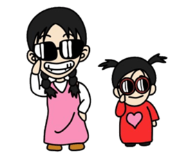 Big sister and Little sister sticker #6045629
