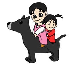 Big sister and Little sister sticker #6045637