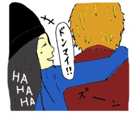 ABARA's friends sticker #6045918