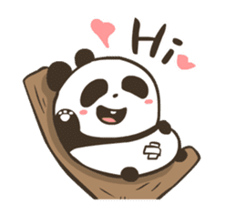 Babe Panda sticker #6046018