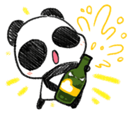 PANDI! Who Wanner be Panda. sticker #6046203