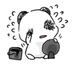 PANDI! Who Wanner be Panda. sticker #6046204
