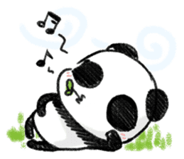 PANDI! Who Wanner be Panda. sticker #6046207