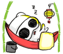 PANDI! Who Wanner be Panda. sticker #6046209