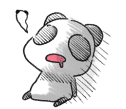 PANDI! Who Wanner be Panda. sticker #6046213
