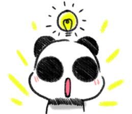 PANDI! Who Wanner be Panda. sticker #6046214