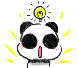 PANDI! Who Wanner be Panda. sticker #6046214