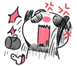 PANDI! Who Wanner be Panda. sticker #6046215