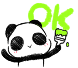 PANDI! Who Wanner be Panda. sticker #6046217