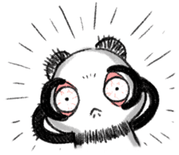 PANDI! Who Wanner be Panda. sticker #6046219