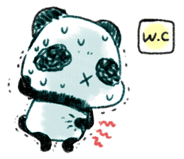 PANDI! Who Wanner be Panda. sticker #6046220