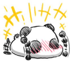 PANDI! Who Wanner be Panda. sticker #6046222