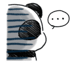 PANDI! Who Wanner be Panda. sticker #6046226