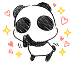 PANDI! Who Wanner be Panda. sticker #6046227