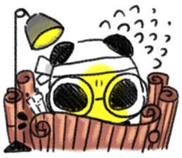 PANDI! Who Wanner be Panda. sticker #6046231