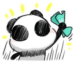 PANDI! Who Wanner be Panda. sticker #6046233