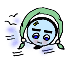 With a magnifying glass 4 item friend sticker #6046366