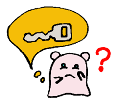 With a magnifying glass 4 item friend sticker #6046367