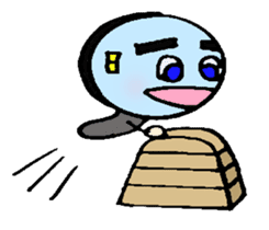 With a magnifying glass 4 item friend sticker #6046378