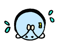 With a magnifying glass 4 item friend sticker #6046386