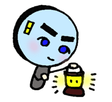 With a magnifying glass 4 item friend sticker #6046393