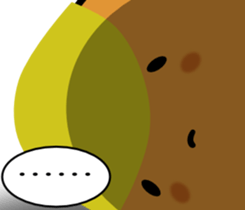 The interesting fruits sticker #6046401