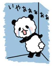 Poor panda sticker #6046903