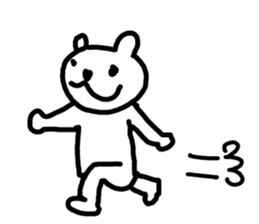 Polar bear love volleyball. sticker #6047051