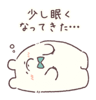 Conversation stop bear sticker #6047649