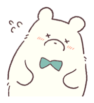 Conversation stop bear sticker #6047678