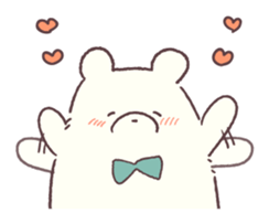 Conversation stop bear sticker #6047679