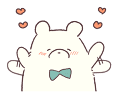 Conversation stop bear sticker #6047679