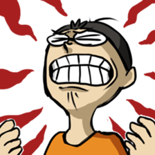 HAHA Glassesking again! sticker #6048163