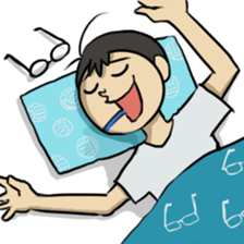 HAHA Glassesking again! sticker #6048174