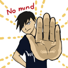 HAHA Glassesking again! sticker #6048176