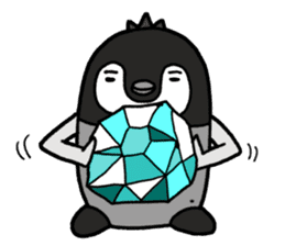 Emperor penguins Pecco sticker #6048228