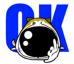 Manful dog sticker #6048642