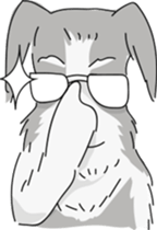 BogBog the Funny Dog sticker #6049170