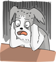 BogBog the Funny Dog sticker #6049179