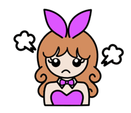 Temptation of the bunny girl* sticker #6049555