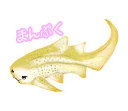 Draw the aquarium with colored pencil 1 sticker #6050159