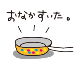 Black and  white cat sticker #6050910