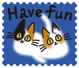 MEWS  Fluffy & friends (English) sticker #6050987