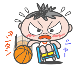 Go in a wheelchair sticker #6051596